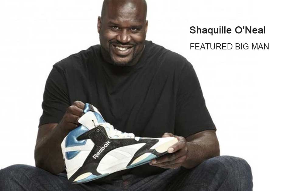 Shaquille O'Neal has the Biggest shoe size in the NBA