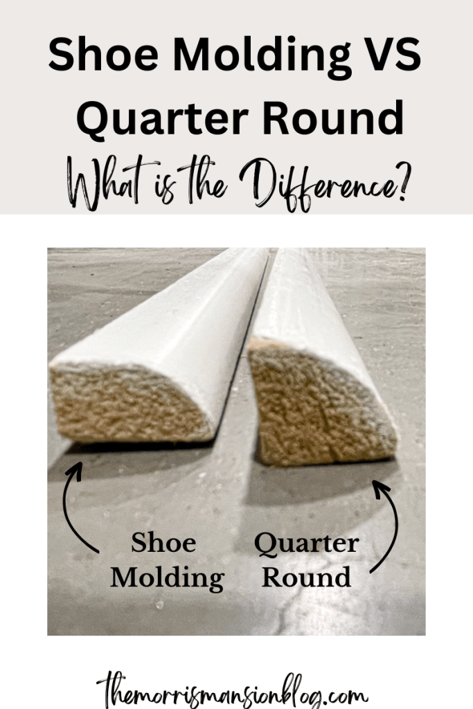 What is the Difference between Shoe Molding And Quarter Round